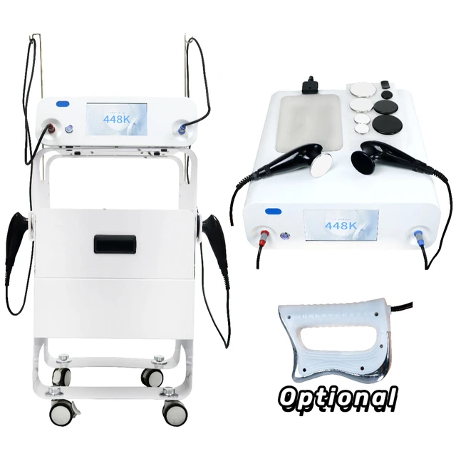 2025 Professional 448KHz RF Radio Frequency Machine Salon Use Slimming Beauty Machine for Weight Loss Face & Breast Treatment