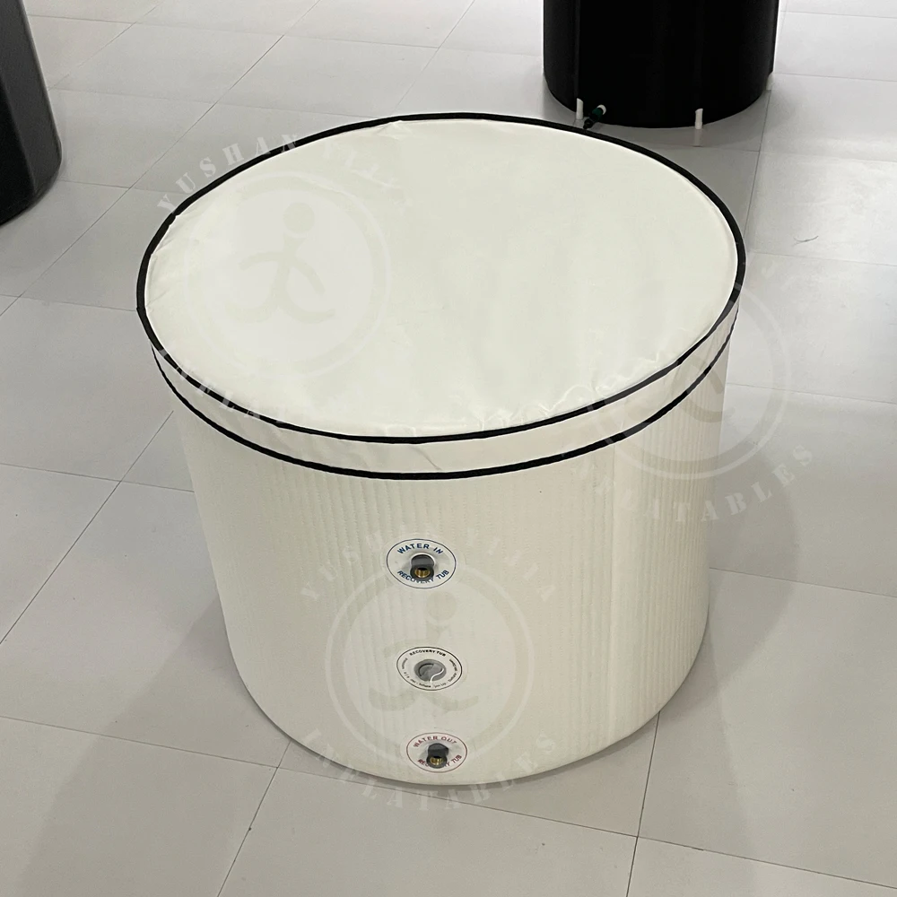 Portable Cold Plunge Tub,Inflatable Arctic Pod Ice Bath,Multi Level