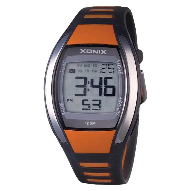 Xonix FK High-Performance Sport Electronic Watch for Men and Women Waterproof and Shockproof with Square Case
