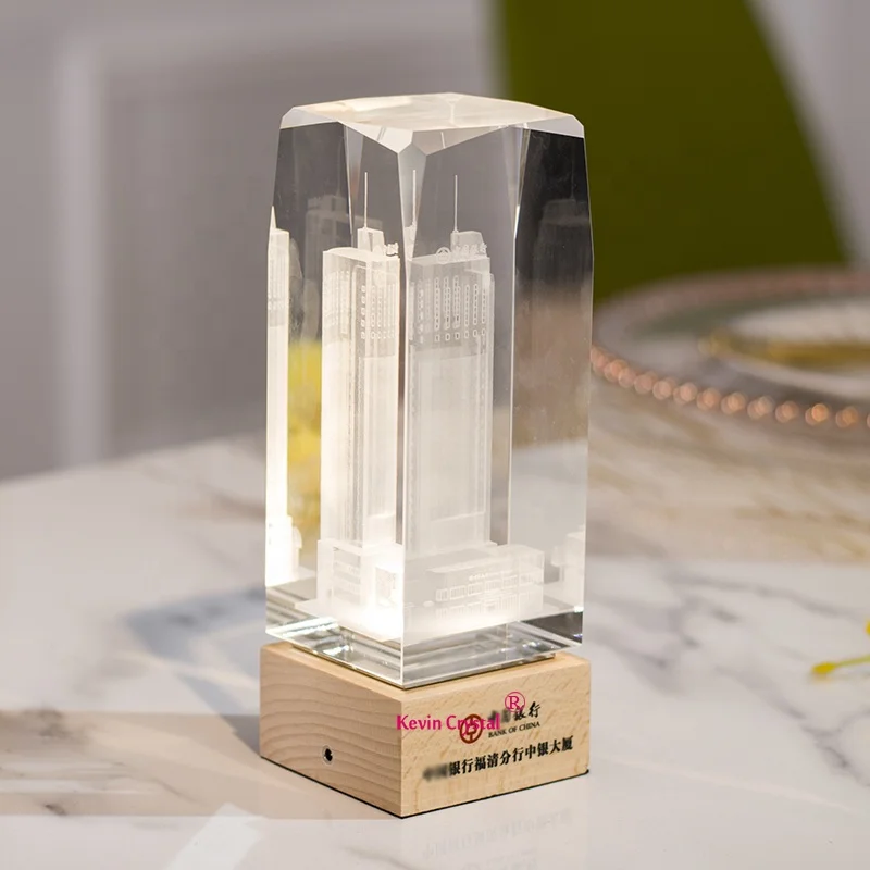 K9 Quality Crystal Cube Moon 3d Laser Crystal