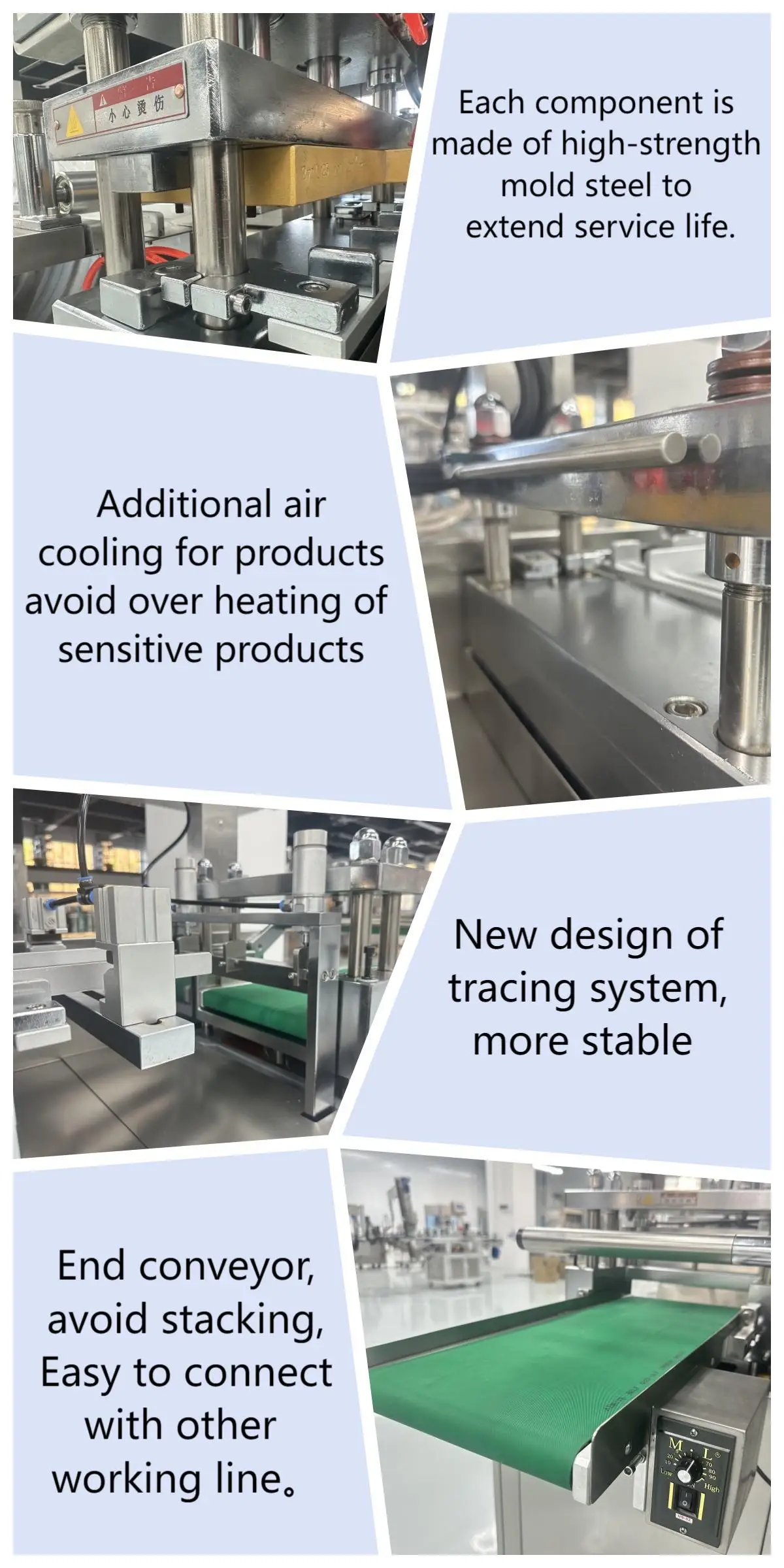 DTOP Blister Card Heat Sealing Machine Hard Card Packaging Machine Pack Machine Blister details