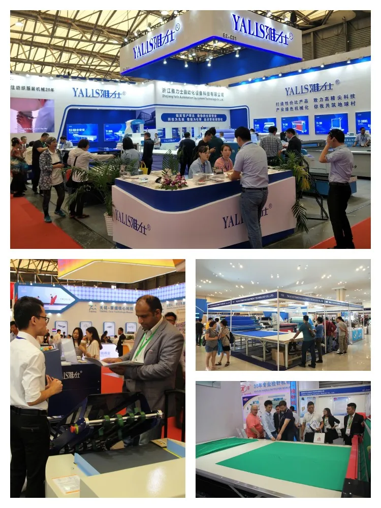 YALIS Good Quality Auto Edge Alignment Fabric Inspection And Relaxing Machine Rolling Fabric Machine