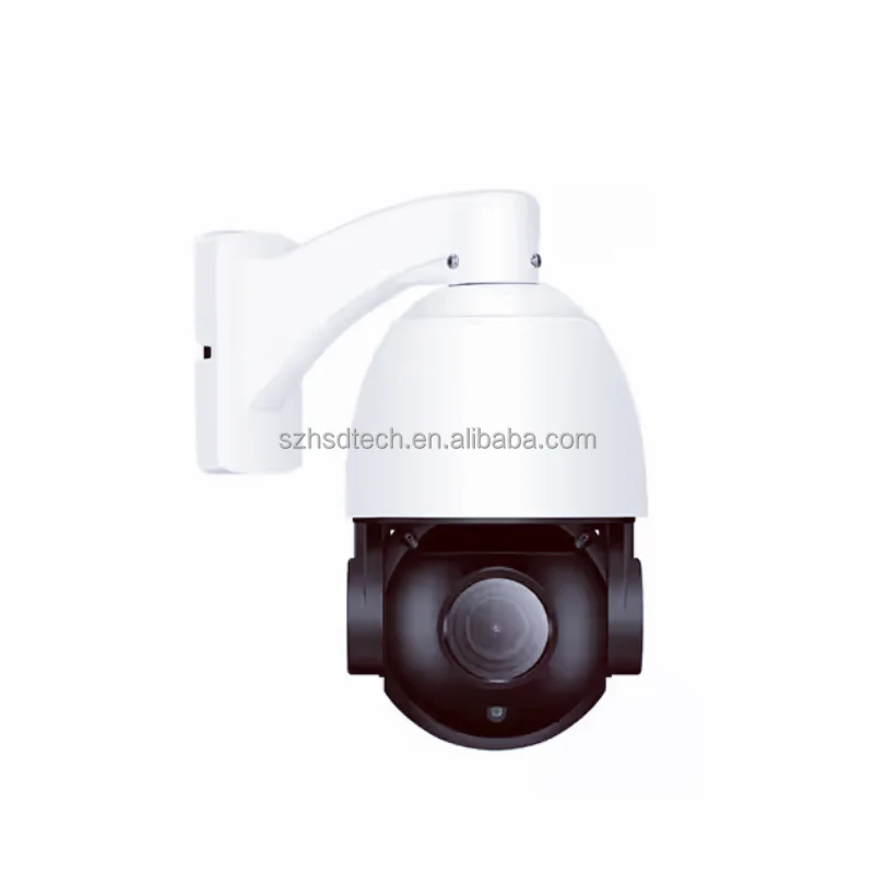 NVR Compatible 360 Degree Built-in Mic Audio 4K 8mp POE PTZ IP Camera