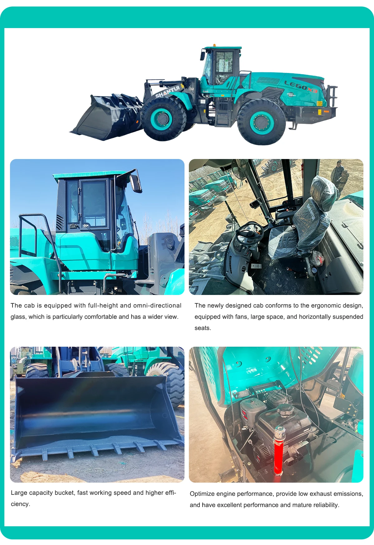 Chinese Best Brand Wheel Loader Electric 5 Tons 3 Tons 2 Tons Mini