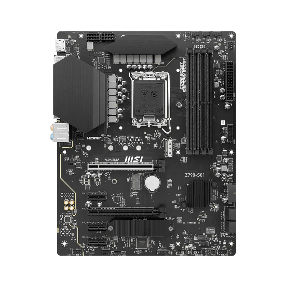 新着MSI Z790-S01ソケットIntelZ790ATXコンピュータハードウェア & ソフトウェアゲームPCマザーボード