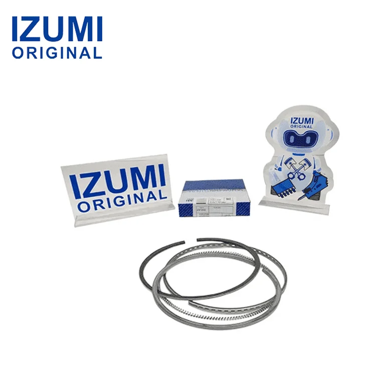 Anello pistone IZUMI ORIGINAL V1500 15221-21050 per motore Kubota, ricambio originale