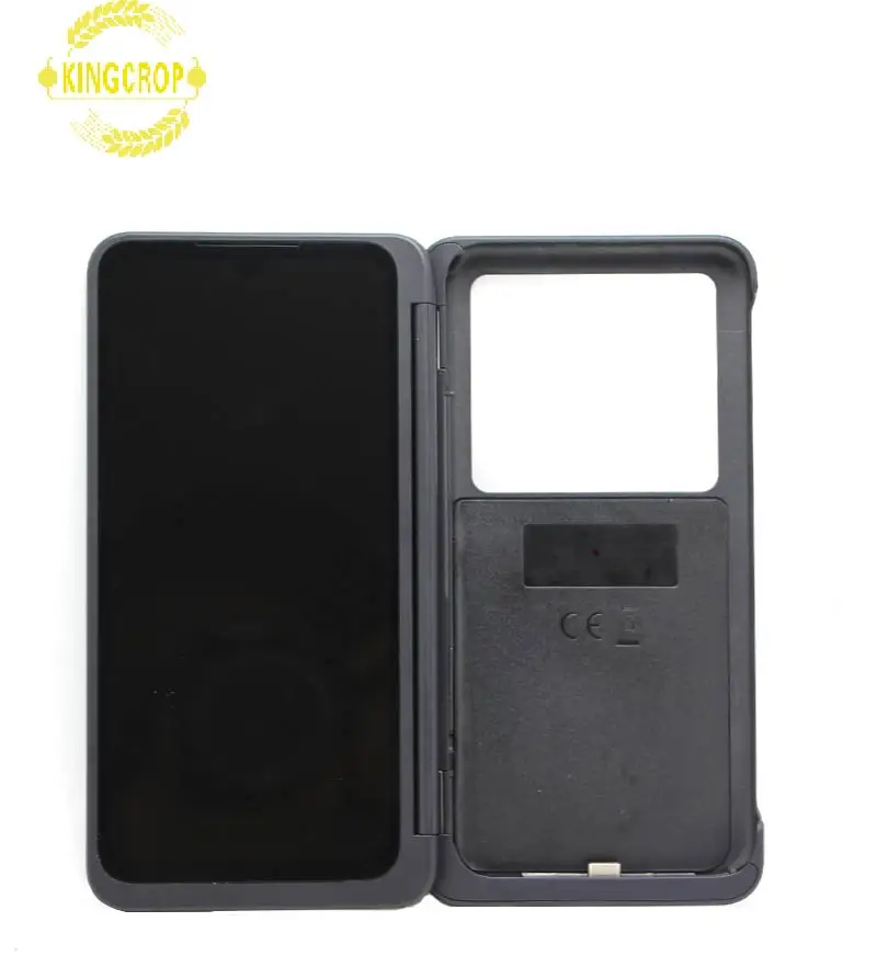 V50 Dual Screen Case Lg V50s Case Solid Color Liquid Silicone