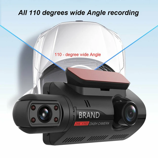 A68 3 inch 110 Degrees Car DVR 1080P HD Parking Monitoring Loop Recording Dash  Cam Front Rear Dual Camera Driving Recorder Wholesale