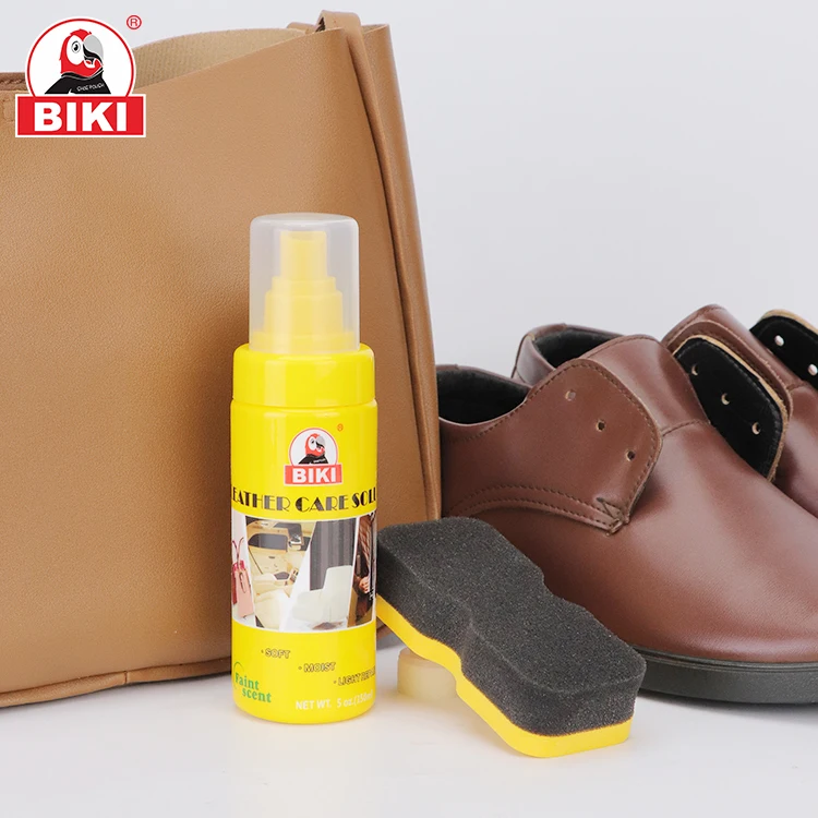 BIKI Leather Care Kit Efficient Stain Remover Conditioner - Main Image
