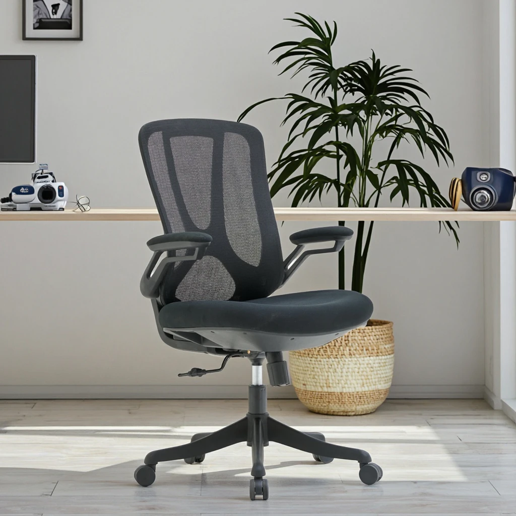 Modern Stylish Hotel Ergonomic Conference Lift Chair Furniture Chairs Fixed Headrest Thick Memory Foam Seat Sliding Fixed 3
