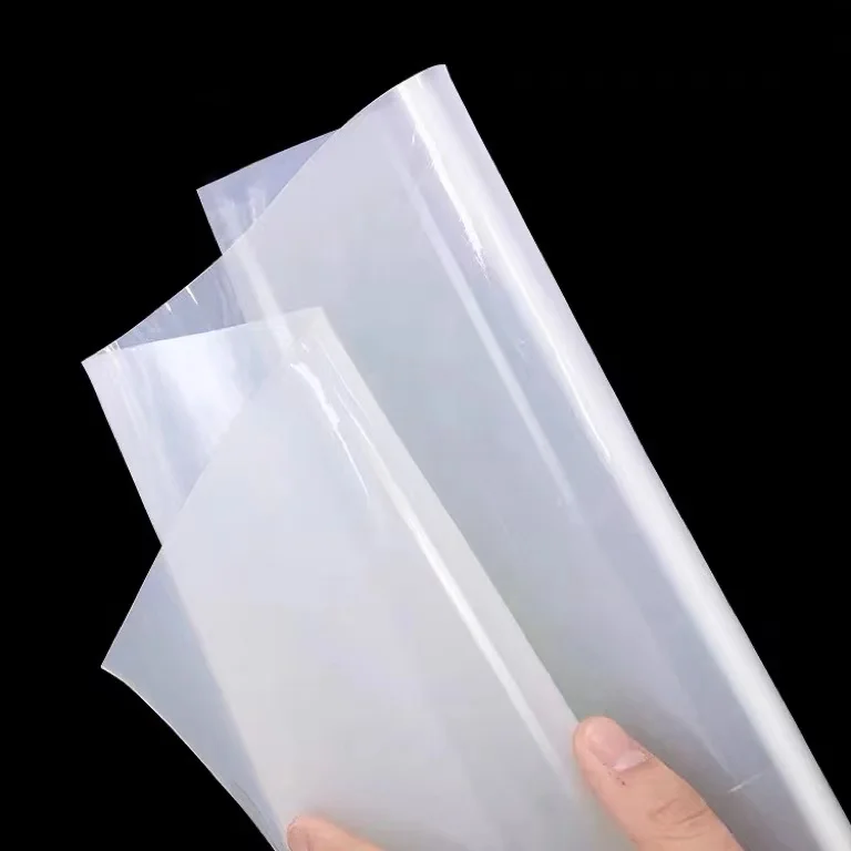 Eco-Friendly Clear High Transparent Silicone Translucent Roll