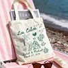 Sac fourre-tout en toile verte