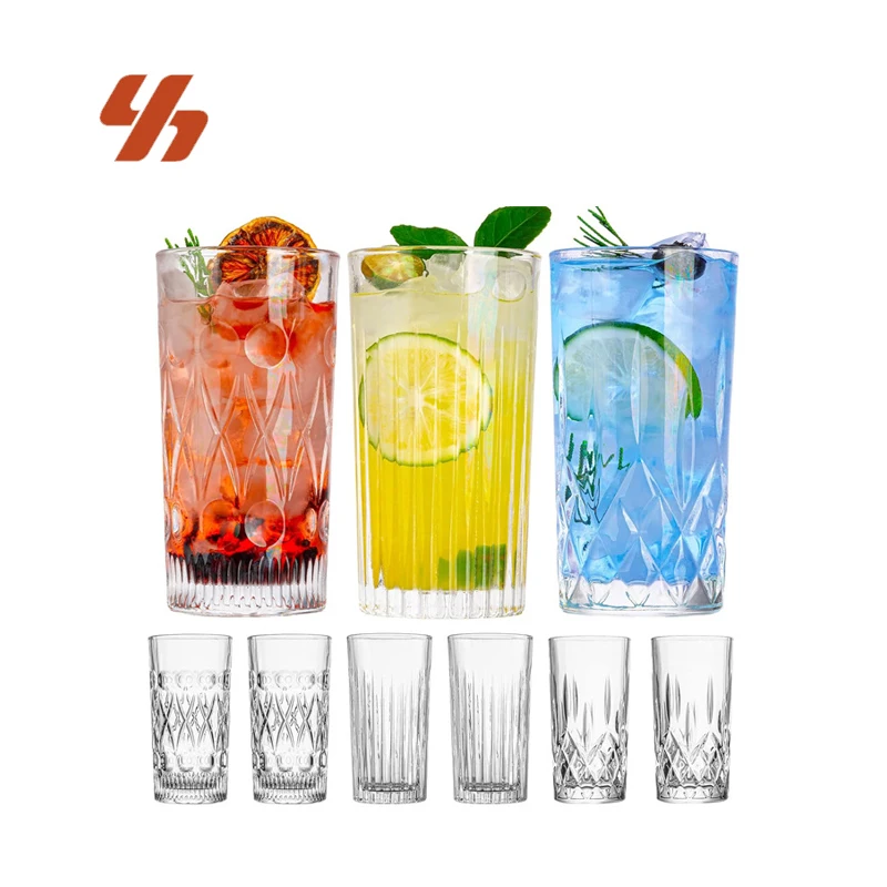 Patterned Highball Glass Collection, Alibaba Product ID 1601388345244