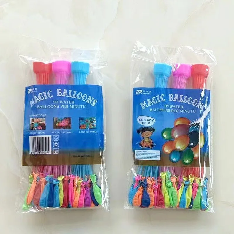 Factory Spot Water Balloons 111pcs /bag Balloon Self Sealing Magic ...