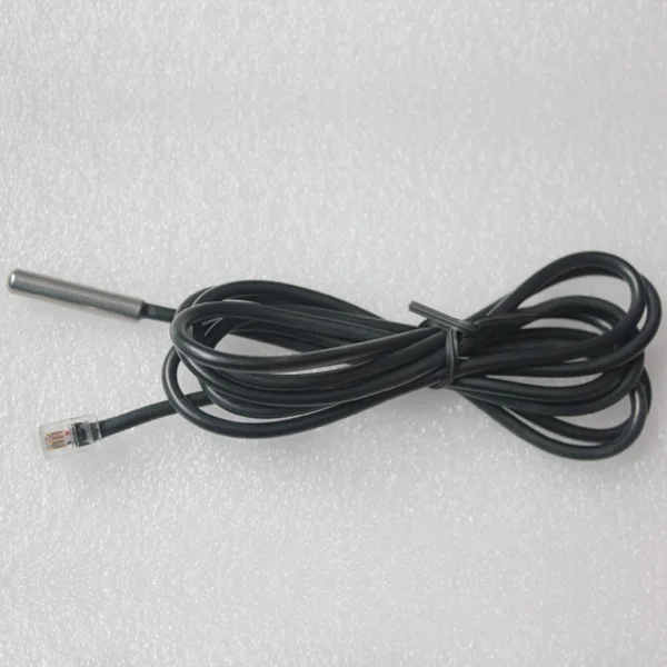 1 Wire  RJ11 4P4C DS18B20 Waterproof Temperature Sensor