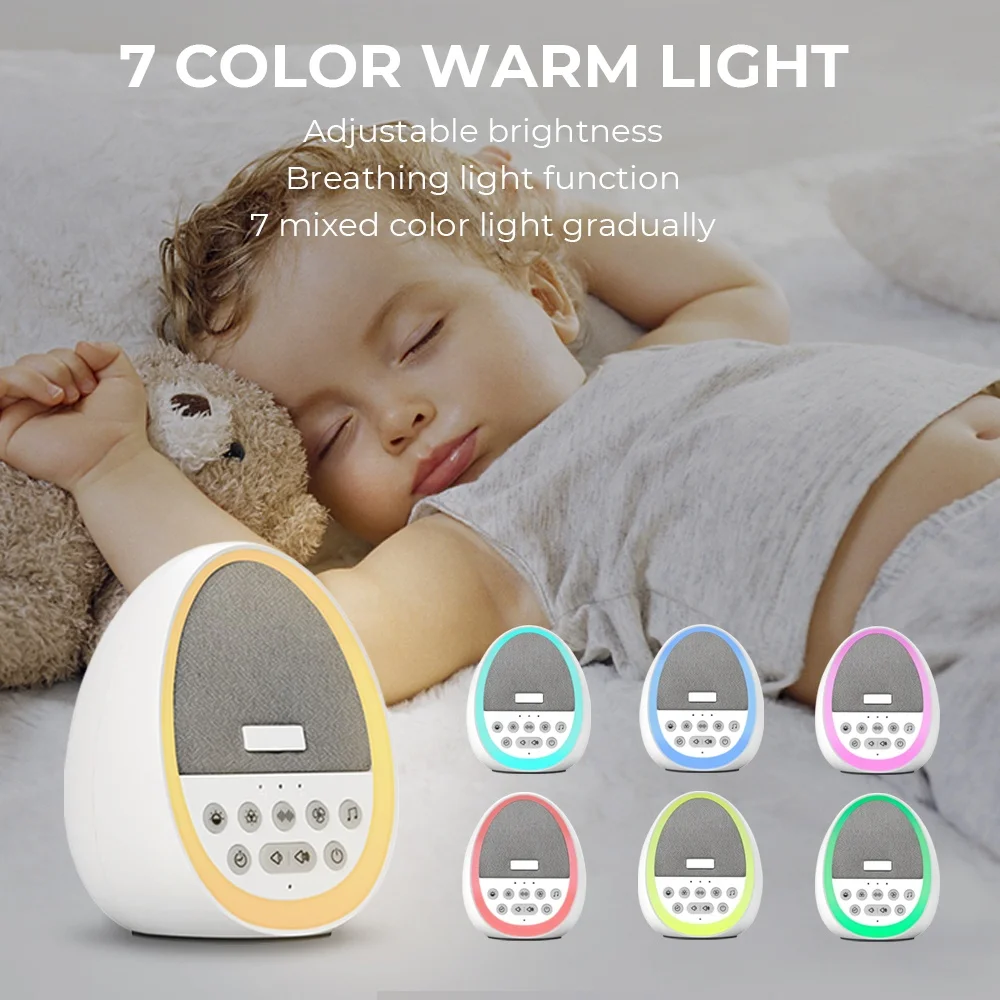 Hifid White Noise Machine - 29 Soothing Sounds for Baby