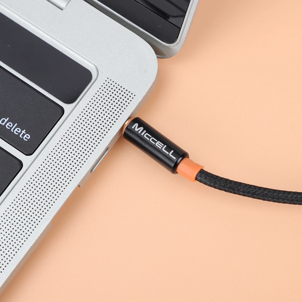 MICCELL aux cable audio 3.5mm audio aux cables 3.5 mm 1m braided y splitter stereo aux audio cable adapter