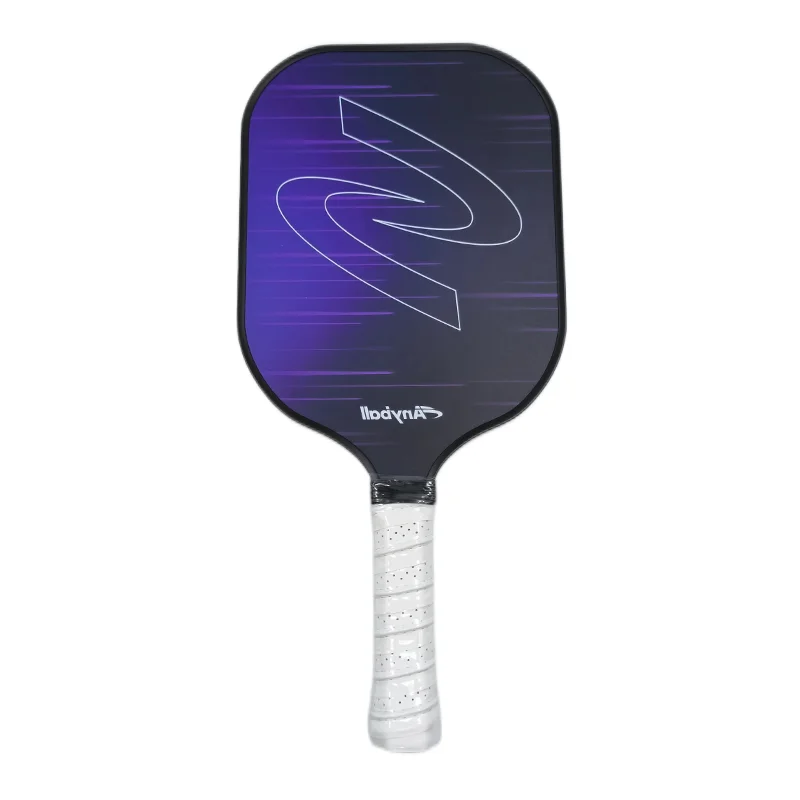 Anyball Pickleball Paddle New Arrival Rough Surface Paddle Carbon Fiber 14mm Pickleball Racket Surface Pattern OEM Available