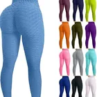 2021 Tiktok Leggings Cellulite Tissis Peach Butt Yoga Pants High Waist Fitness Leggings Women Workout Push Up Leggings