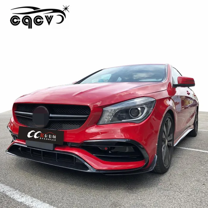 High Quality Plastic Material CLA45 AMG Style Body Kit for Mercedes Benz CLA200 W117 Front Bumper for Mercedes Benz Cla Class