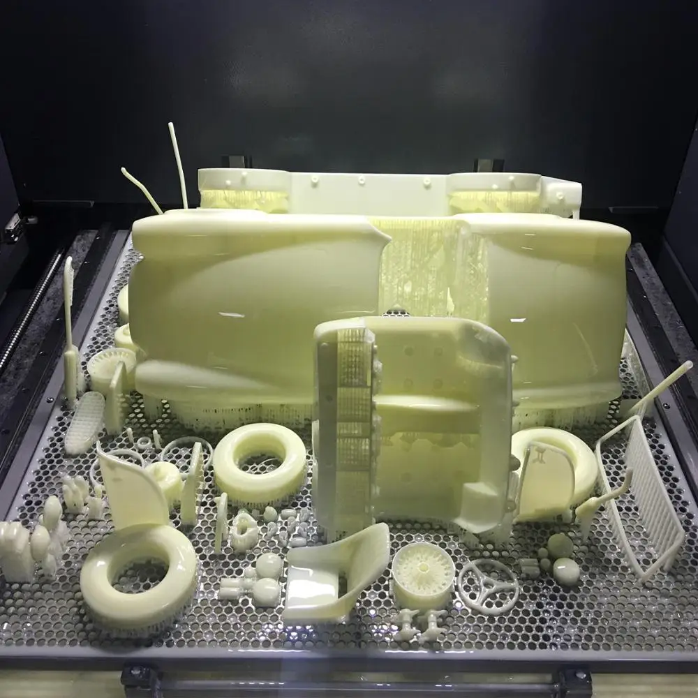 ZS UV Resin 3D Printing Liquid Photopolymer Resin for Sla 3d Printer Transparent Uv Sensitive Polycarbonate 355nm 3d Resin