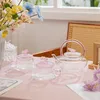 Clear Glass Teapot Set (1 Pot 2 Cups) - Simple Pack