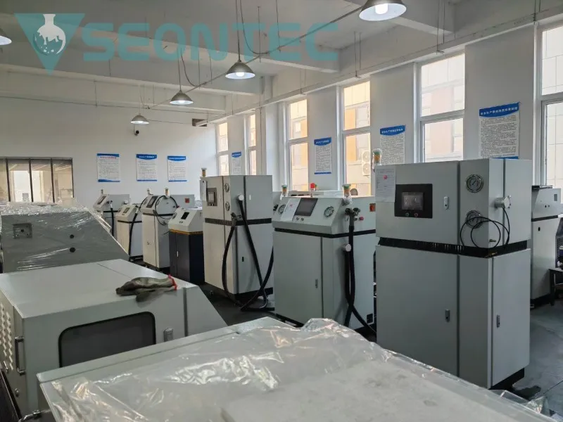 China Refrigerant Gas Recharging Unit Refilling Machine R32 R134a R410a ISO TANK to Cylinder TON TANK