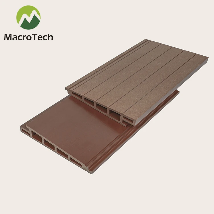 New design wholesale wood plastic composite wall panel wpc wall plank for Exterior building