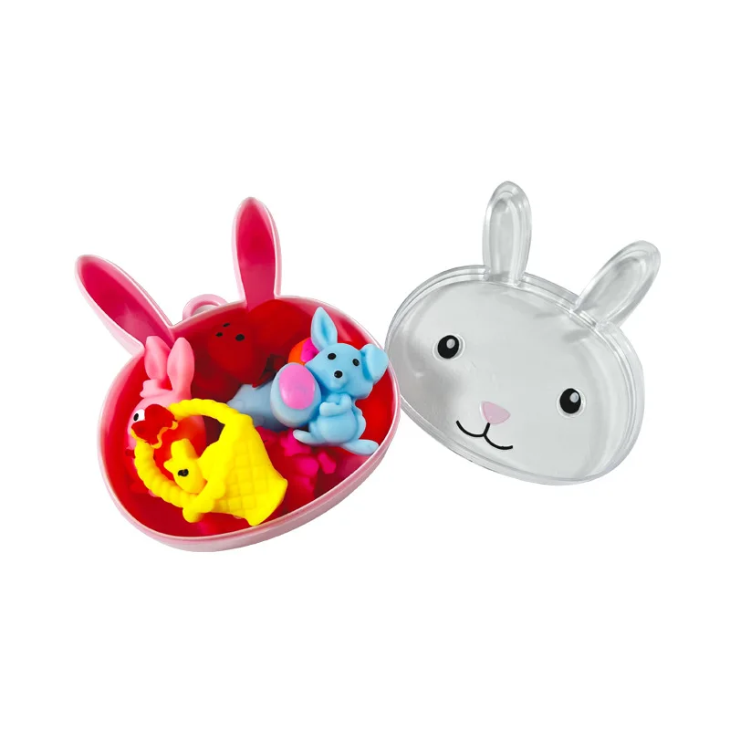 Easter 2024 Kids Fidget Toy Tpr Mini Slime Squishy Soft Bunny Animal
