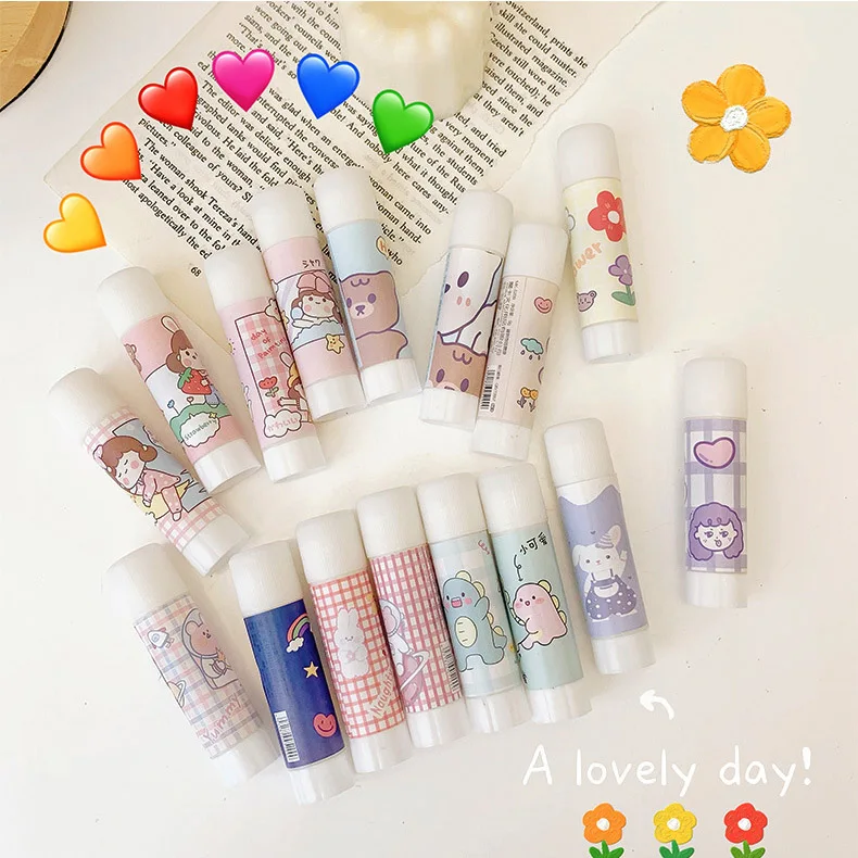 Оптовая продажа канцелярских принадлежностей небольшой размер 9 г твердый клей для