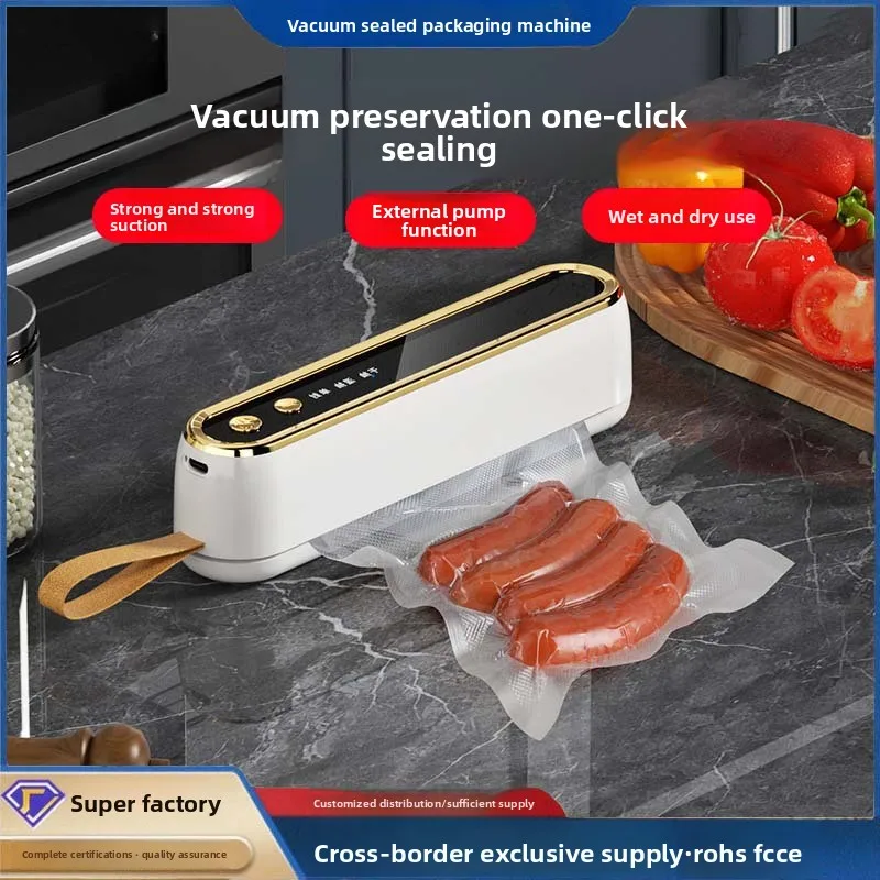 USB Portable Vacuum Food Sealer Machine - Mini Automatic Handheld