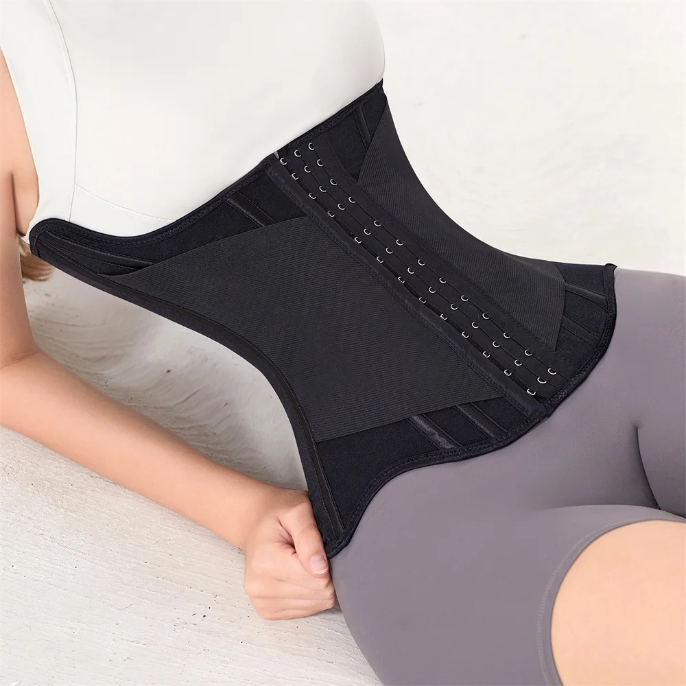 Women Shaping Corset Tummy Control Shaper Bilayer High Compression Female Trendy Fajas Shaping Waist Trainer Corset Shapewearr supplier