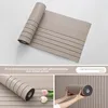 Semi-slotted - light grey brushed wood grain MW602