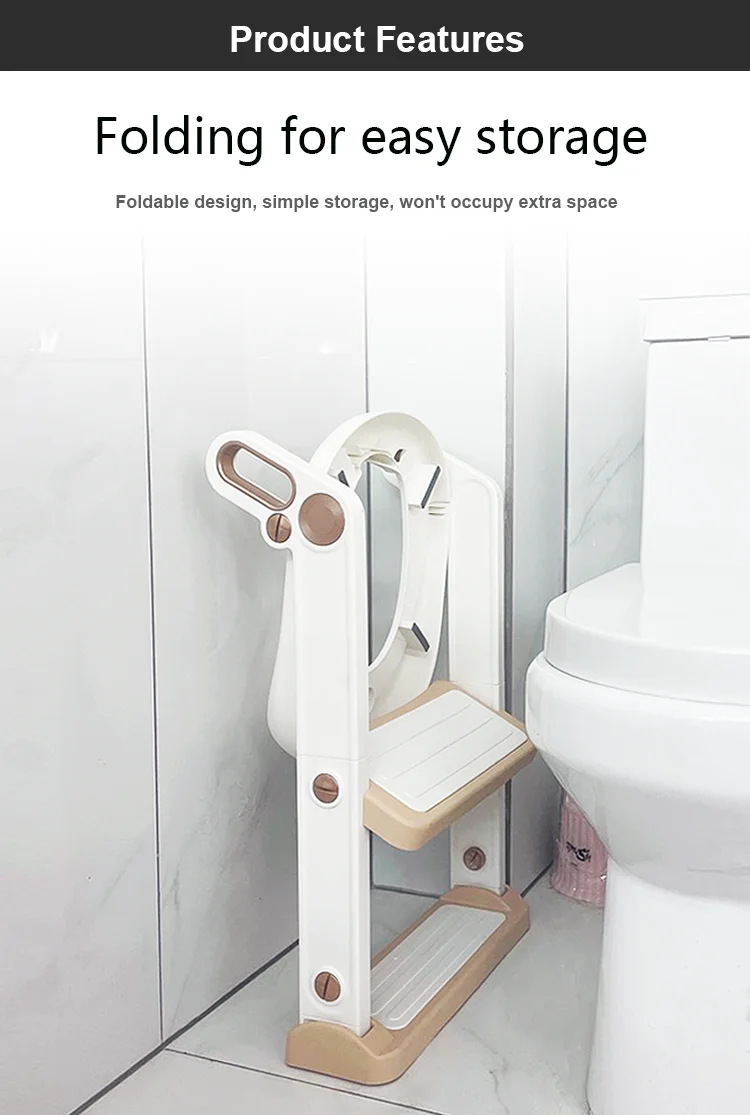 Small package Kids Children Cushion Child Baby Potty Training Toilet Chair Seat Ladder With Step Stool Ladder Toilet  For Kids