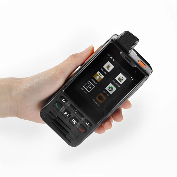 Portable Mobile Radio 5300mAh Dual Core 4G Lte Gps Sos Phone