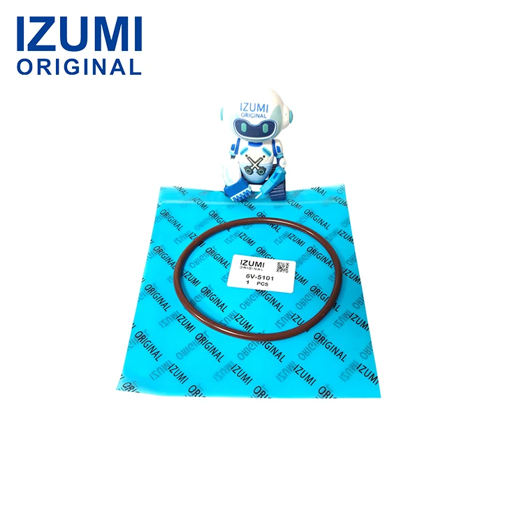 IZUMI ORIGINAL 6v5101 6v-5101 107.32mm Inner Diameter Seal O Ring For Caterpillar Construction Machinery Parts