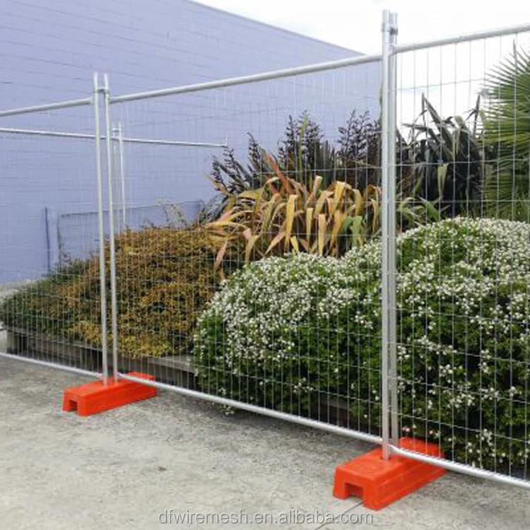 Event Fence Panel Australian Hot Dipped Galvanized Movable Temporary Heavy Security Fence with Gate for Construction Site