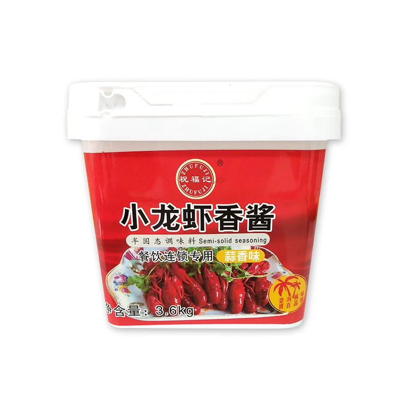 Condiment Customization Chinese Snack Seasoning Spicy Small Lobster Sauce Crayfish Seasoning Paste
