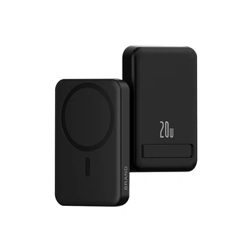 LKL Magnetic Power Bank for iPhone, 10000mAh Wireless Portable Charger PD 20W Fast Charging with Stand and USB-C