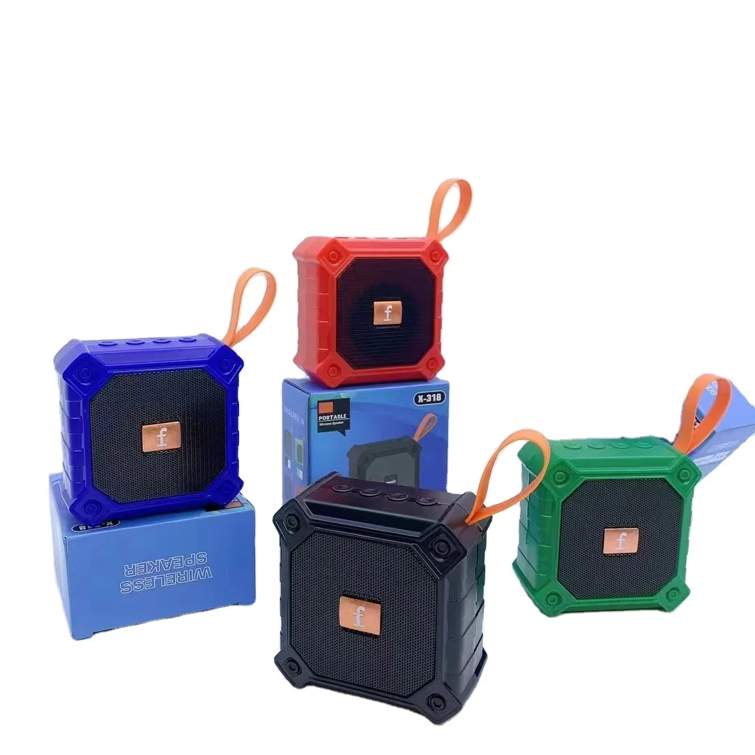 Mini Speaker X-318 - Portable Wireless with Voice Control