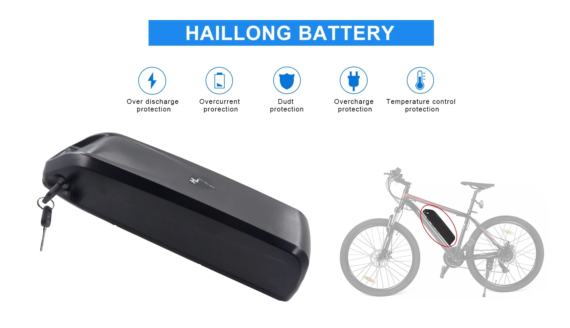 Oct Hailong Max Ebike Battery 48v 25ah 25a Bms 350w 500w 21700 Cell ...