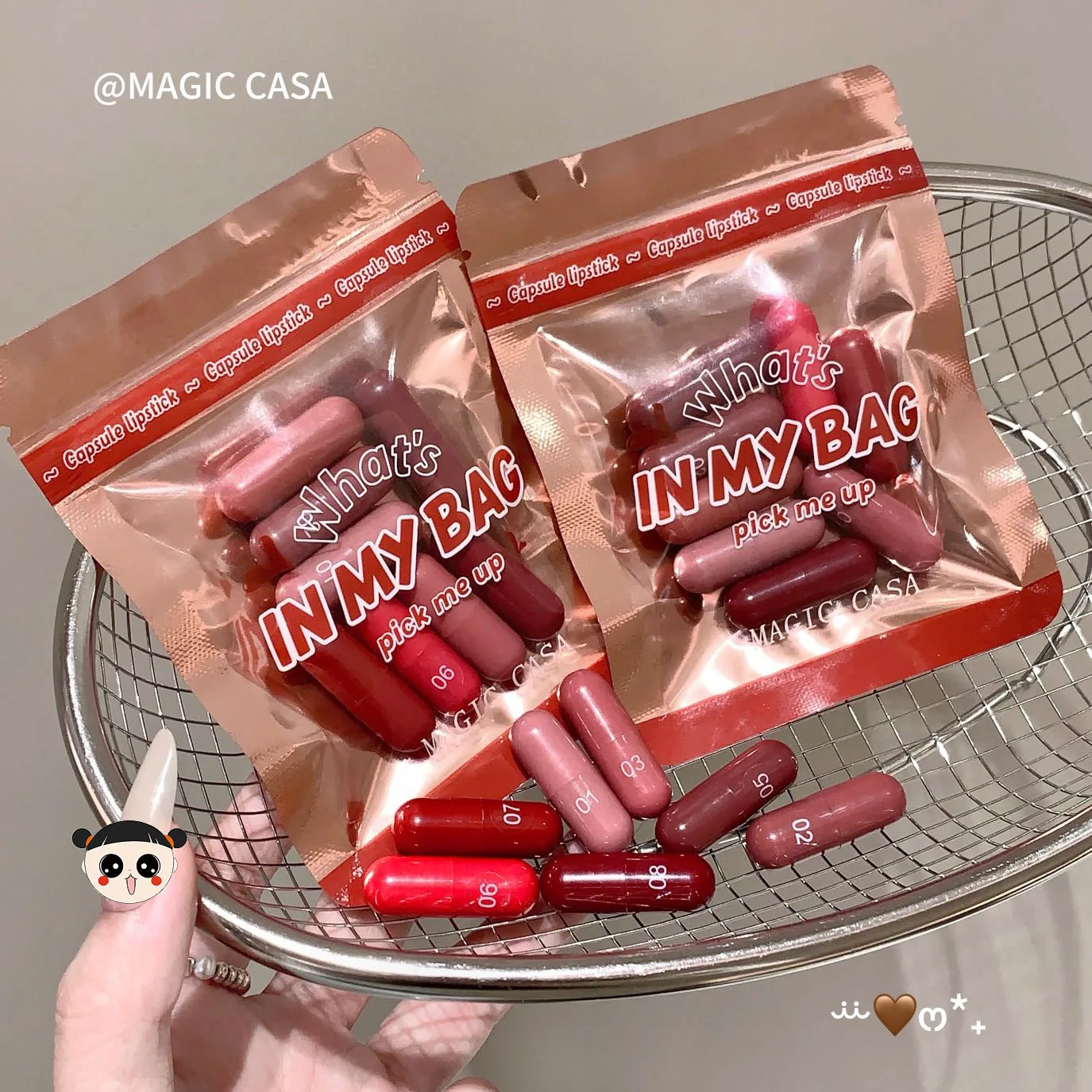 8-Color Matte Lipstick Set: Long-Lasting & Non-Stick