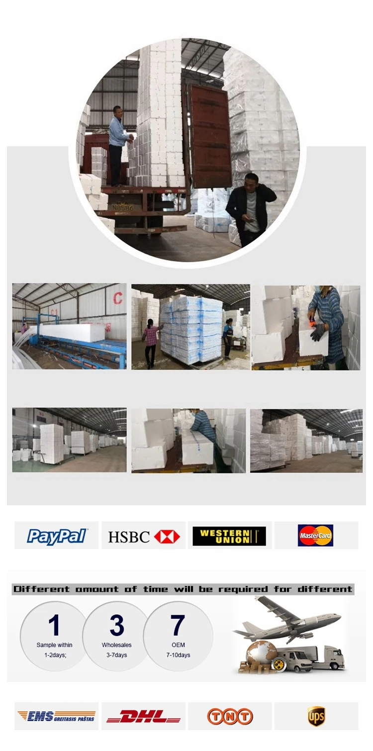 styrofoam shipping carton