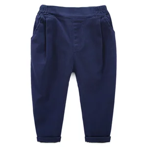 New Product Kids Warm Clothing Boys Clothes School Solid Skinny Trousers For Children Wearing