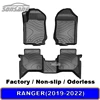 Tapis de voiture Ford Ranger 2019-2022, conduite à gauche.