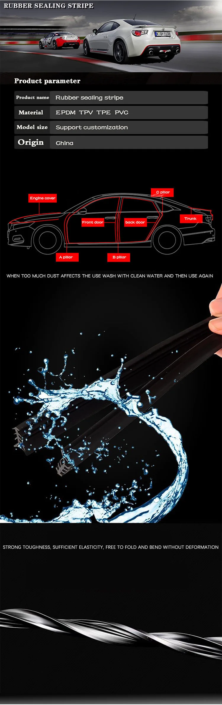 Custom Car Profiles Custom Extruded Profiles Aluminum Windows,Doors,Car Weather Glass ...