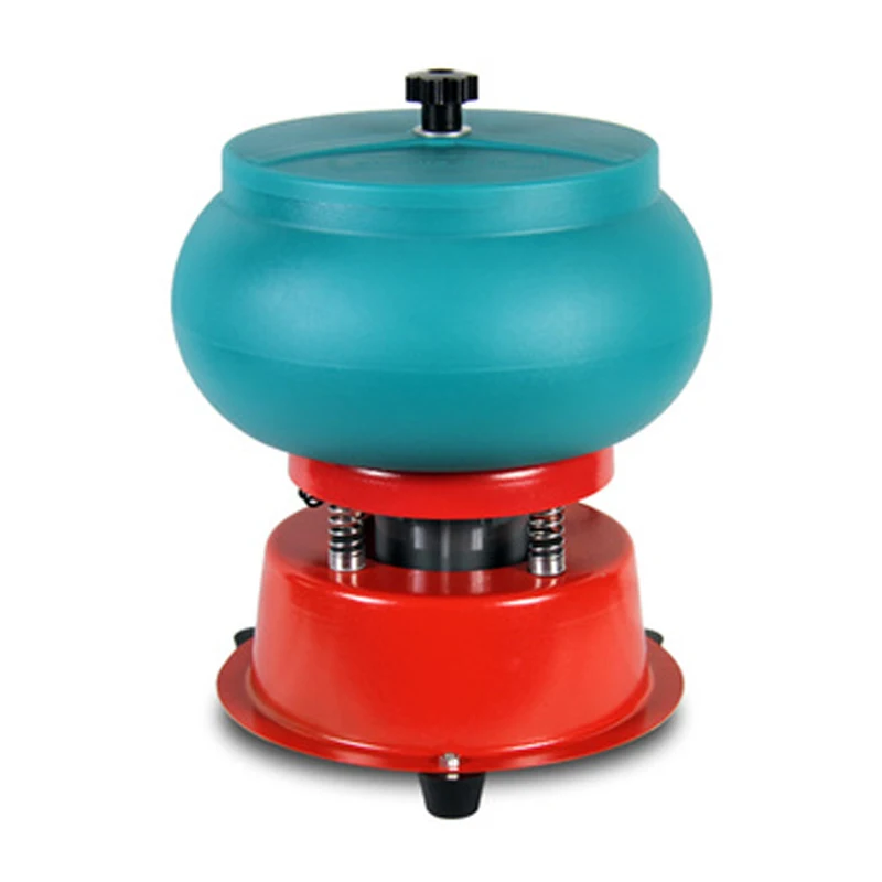 110V/220V 3Kg Capacity Vibratory Rock Tumbler Jewelry Polisher Brass Tumbler  for Jade Jadeite and Beeswax