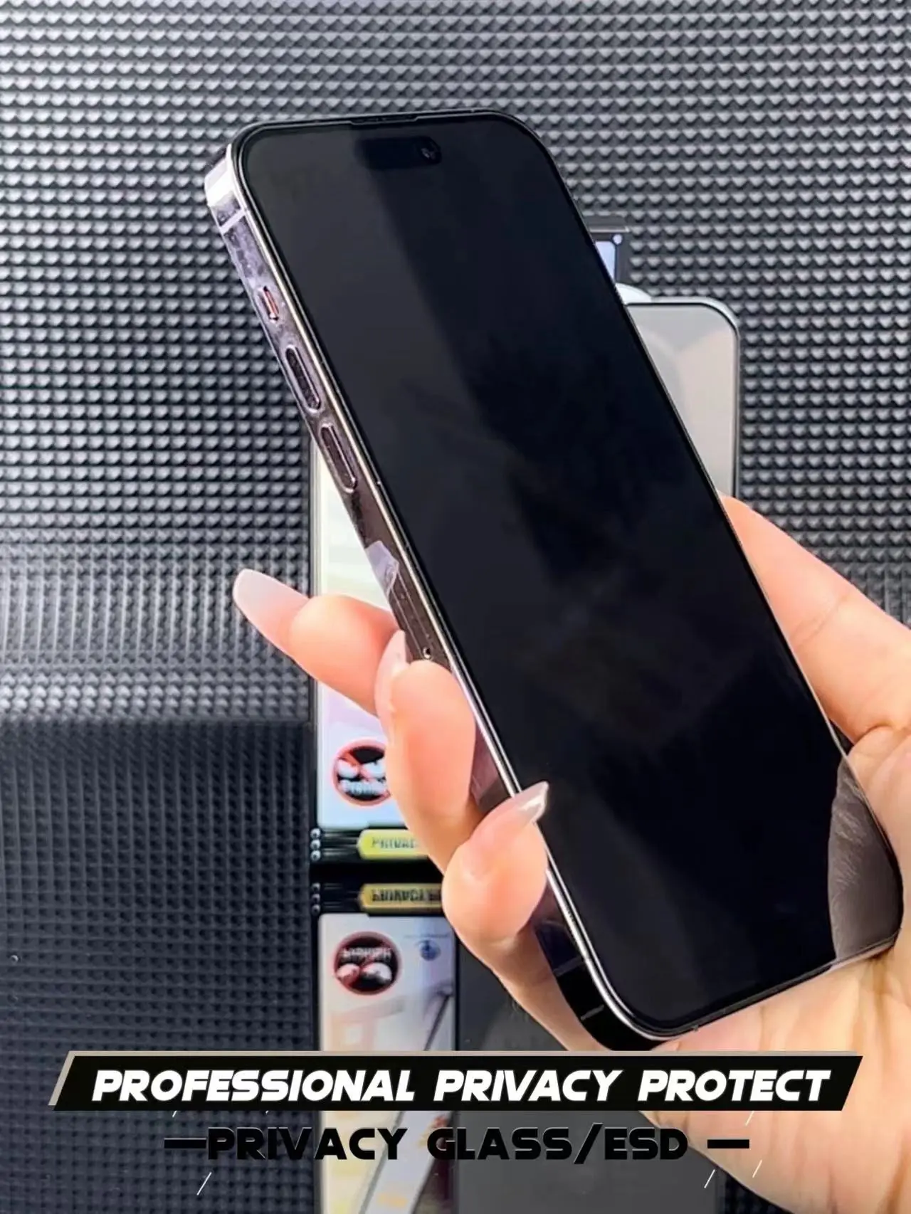 Antistatic Privacy Screen Protector For Iphone 14 13 12 11 Privacy