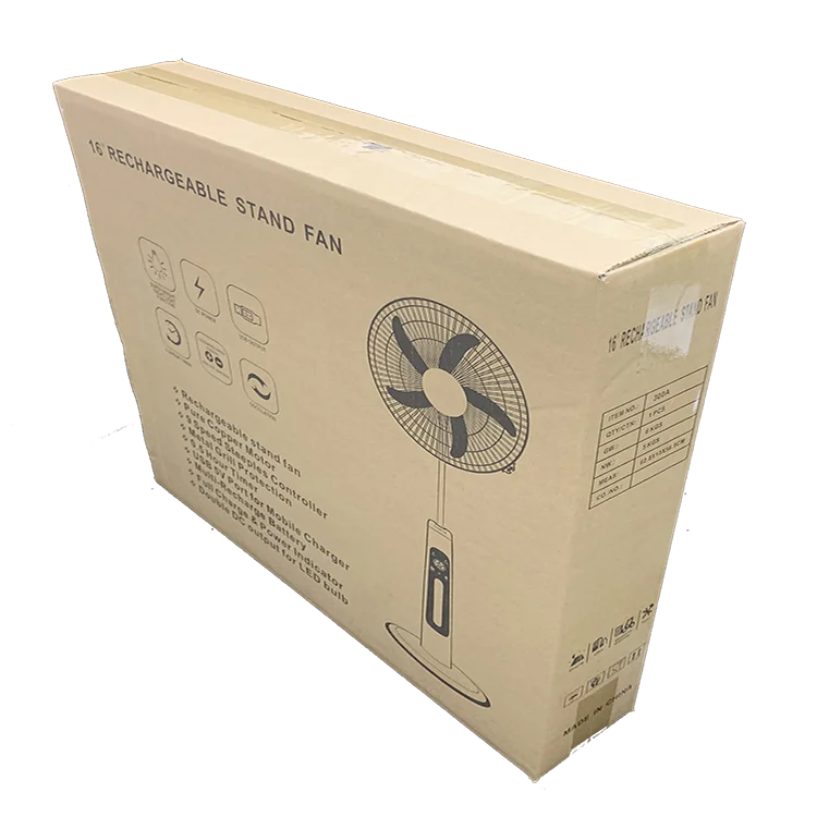 16inch Ac/dc Stand Fan With Led Bulb Fan Power Bank Solar Powered Fan ...