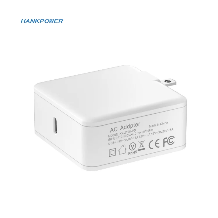 100w Gallium Nitride Pd Charger Pd100w Gan Foldable Foot Laptop Wall ...